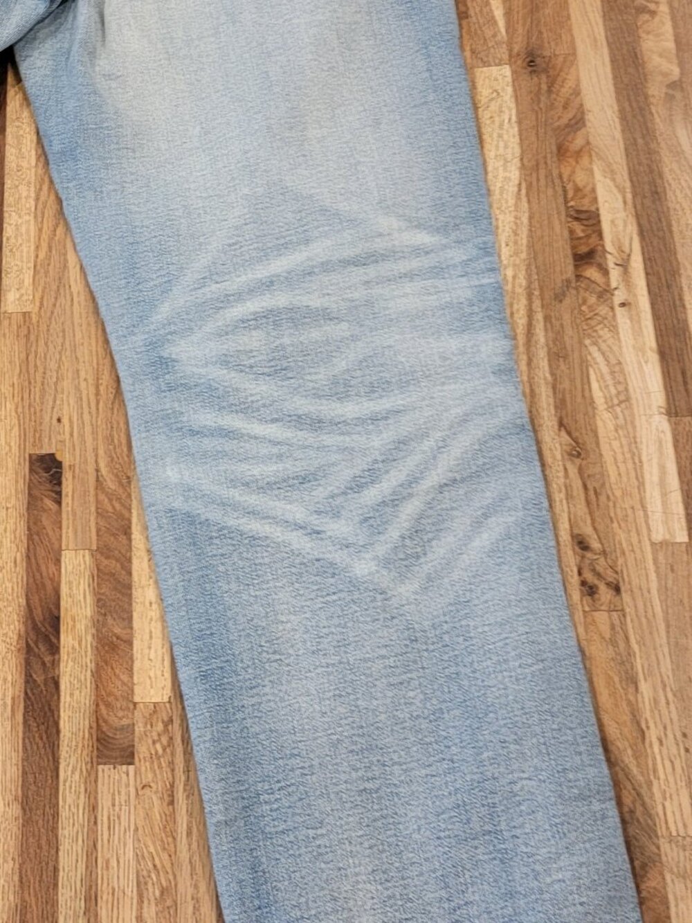 American Eagle Airflex 360 Factory Distressed Light Wash Men's Jeans 31 x 30 - Picture 8 of 10